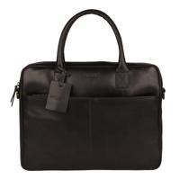 Burkely Vintage Jack Worker 13.3" laptop bag-Black - thumbnail