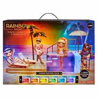 Rainbow High Color Change Pool and Beach Club Set + Licht - thumbnail