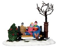 Lemax cozy christmas kerstdorp tafereel 2016 - thumbnail