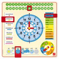 Goula Houten Kalenderklok - thumbnail