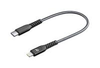 Cellularline Extreme USB Typ-C auf Lightning Kabel 15cm - mfi - thumbnail