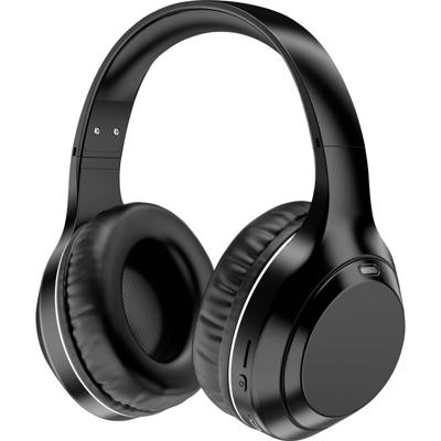 Denver BTN-211 Over Ear headset Zwart Headset Mobiele telefoon Denver BTN-211 Over Ear headset Zwart Headset Mobiele telefoon