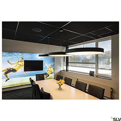 SLV Ophangset 1,5m voorMedo 2-lichts zwart - 135250