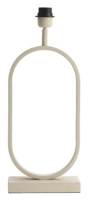 Light & Living Tafellamp 'Jamiri' 45cm, kleur Crème (excl. kap)