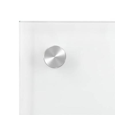 VidaXL Spatschermen keuken 2 st 70x40 cm gehard glas transparant