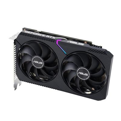 Grafische kaart - ASUS - Dual - RTX 3050 - 8 GB GDDR6 - PCI Express 4.0 - Resolutie 7680x4320