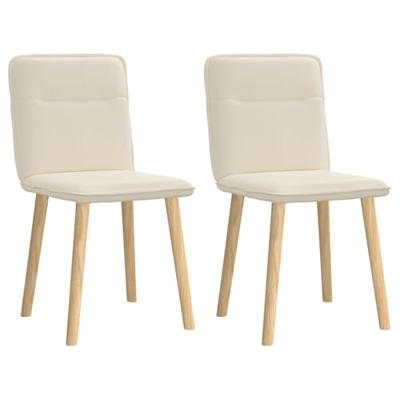 Eetkamerstoelen 2 st linnen