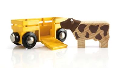 BRIO koe en wagen