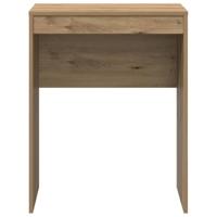 Bureau artisanaal eikenkleurig 60 x 40 x 76 cm Bewerkt hout - thumbnail