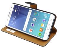 Premium Wallet Case Samsung Galaxy J5 - Smartphonehoesje - Booktype - PU leer - inclusief pashouder - zwart - thumbnail