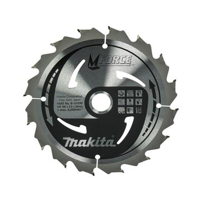 Makita Cirkelzaagblad voor Hout | Mforce | Ø165mm Asgat 20mm 16T - B-31930