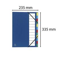 Exacompta Sorteermap 12 vakken - thumbnail