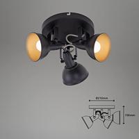 Briloner Wand- en plafondlamp (Rond) - thumbnail