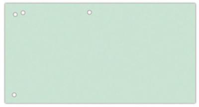 OFFICE products verdeelstroken, 240 x 105 mm, pak van 100 stuks, groen