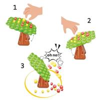 Quercetti appelboom balansspel - thumbnail