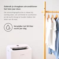 Bosch Cool 2000 Monoblock airco Energielabel: A (A+++ - D) 2.6 kW 88 m³ Wit - thumbnail