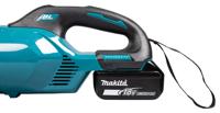 Makita DCL284FZB Accu Steelstofzuiger Zwart 18V Basic Body - thumbnail