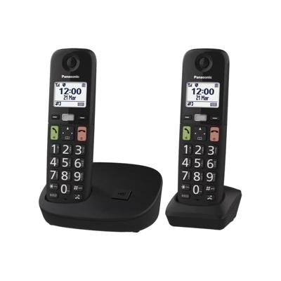 Panasonic KX-TGU112EXB Huistelefoon Zwart