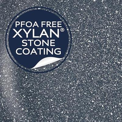 Russell Hobbs Aluminium Nightfall Collection Blue Marble (Braadpan, 30 cm)