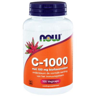 NOW C-1000 met 100mg Bioflavonoïden Capsules NOW C-1000 met 100mg Bioflavonoïden Capsules