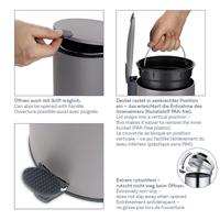 Kela Mats Pedaalemmer 3 Liter - Zilver - thumbnail