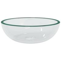 VidaXL Wasbak 35x12 cm gehard glas transparant - thumbnail