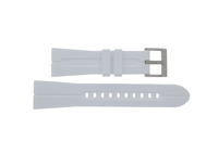 Horlogeband Armani AX1729 Rubber Wit 22mm - thumbnail