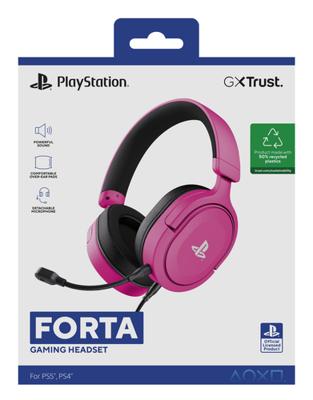 Trust GXT498P FORTA PS5 Headset Roze