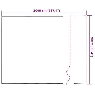 Raamfolies 4 st mat bamboepatroon PVC