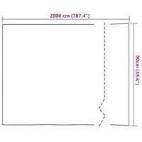 VidaXL Raamfolies 4 st mat bamboepatroon pvc - thumbnail