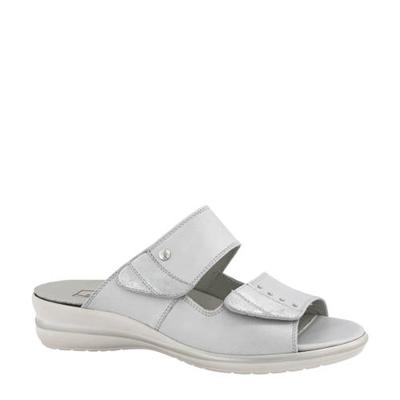 Medicus comfort leren slippers grijs