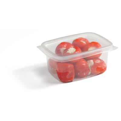 Cup | schapdoos | pP | 250ml | 108x82mm | 45mm | transparant | 100 stuks