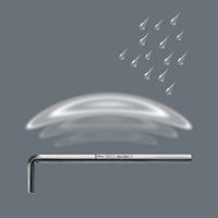 Wera 950 L HF Stiftsleutel, metrisch, verchroomd, met vasthoudfunctie, 3 x 126 mm - 05022120001 - thumbnail