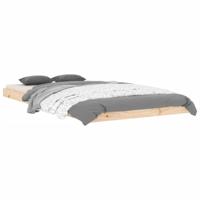 Bedframe massief grenenhout 100x200 cm - thumbnail