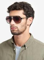 Zonnebril Heren Carrera CARRERA-1057-S-2M2 Gouden Ø 64 mm - thumbnail