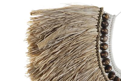 Wanddecoratie DKD Home Decor Natuurlijk Jute Etnisch (62 x 3 x 65 cm)