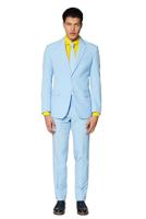 Blauw kostuum man - thumbnail
