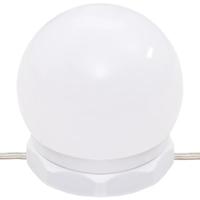 Kaptafel met LED-verlichting 74,5x40x141 cm sonoma eikenkleurig - thumbnail