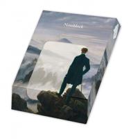 Memo blocnote: Wanderer über dem Nebelmeer, Caspar David Friedrich - thumbnail