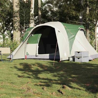 VidaXL Koepeltent 6-persoons waterdicht groen VidaXL Koepeltent 6-persoons waterdicht groen
