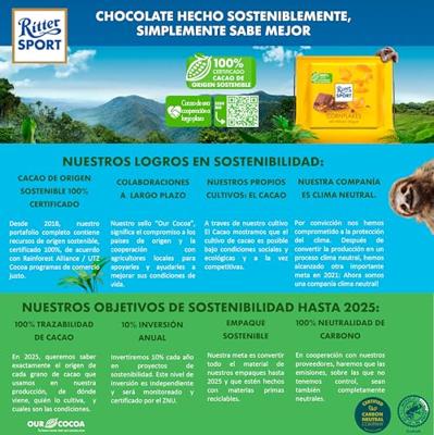 Chocolade Ritter Sport puur 100gr | 12 stuks Chocolade Ritter Sport puur 100gr | 12 stuks