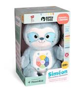 Pratende knuffel - Zigeunerspeelgoed - Siméon, de verhalenverteller van emoties - 28 cm - Watergroen - thumbnail