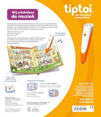 Tiptoi wij ontdekken de muziek spel