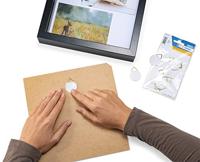 Schilderij plakhaakje zakje a 10 stuks - thumbnail