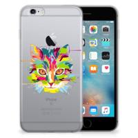 Apple iPhone 6 | 6s Telefoonhoesje met Naam Cat Color - thumbnail
