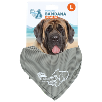 Coolpets Cooling Bandana Beige L - thumbnail