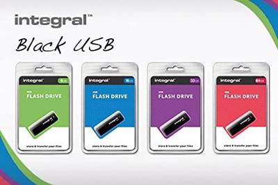 Integral USB stick 64GB zwart 3.0 - 9500205