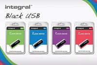Integral USB stick 64GB zwart 3.0 - 9500205 - thumbnail