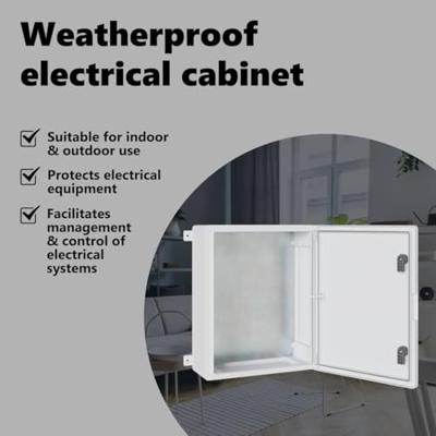 VidaXL Bedieningskast grijs 47 x 20 x 60 cm abs kunststof