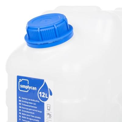 VidaXL Watertank met kraan 10 l kunststof transparant